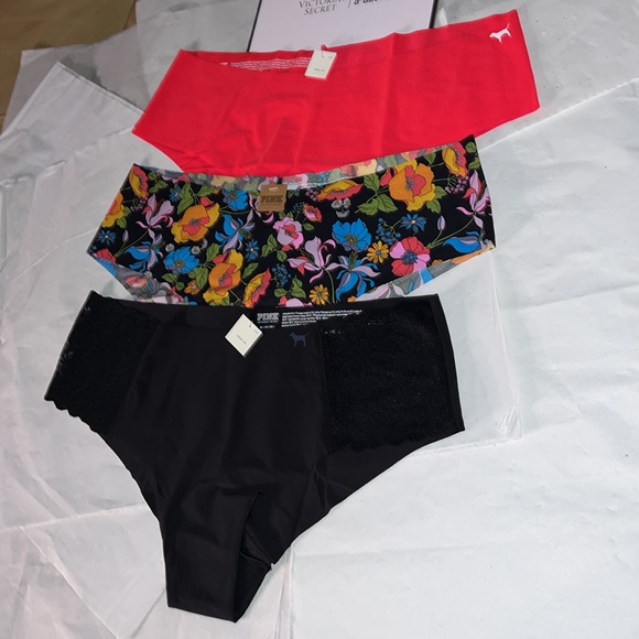 (XL) 3pk Victoria's Secret PINK Cheekster Panties - Picture 4 of 11